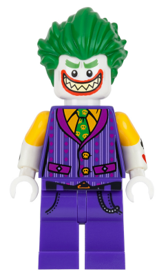 The Joker - Striped Vest, Shirtsleeves, Smile with Pointed Teeth Grin (sh0447)