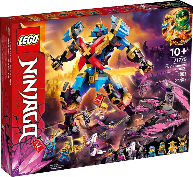 71775 Nya's Samurai X MECH (Retired) LEGO Ninjago product image 1, provided for visual reference and product detail review