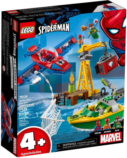 76134 Spider-Man: Doc Ock Diamond Heist (Retired) LEGO Super Heroes product image 1, provided for visual reference and