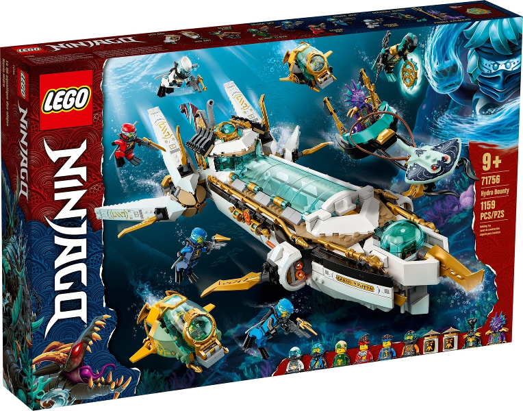 71756 Hydro Bounty (Retired) LEGO Ninjago product image 1, provided for visual reference and product detail review