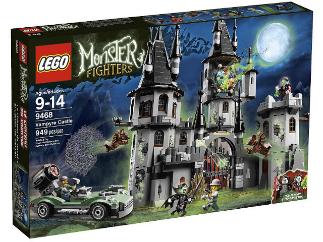 9468 Vampyre Castle (Retired) LEGO Monster Fighters product image 1, provided for visual reference and product detail review