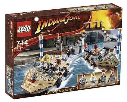 7197 Venice Canal Chase (Retired) LEGO Indiana Jones product image 1, provided for visual reference and product detail review