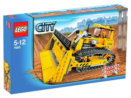 7685 Dozer (Retired) LEGO City product image 1, provided for visual reference and product detail review