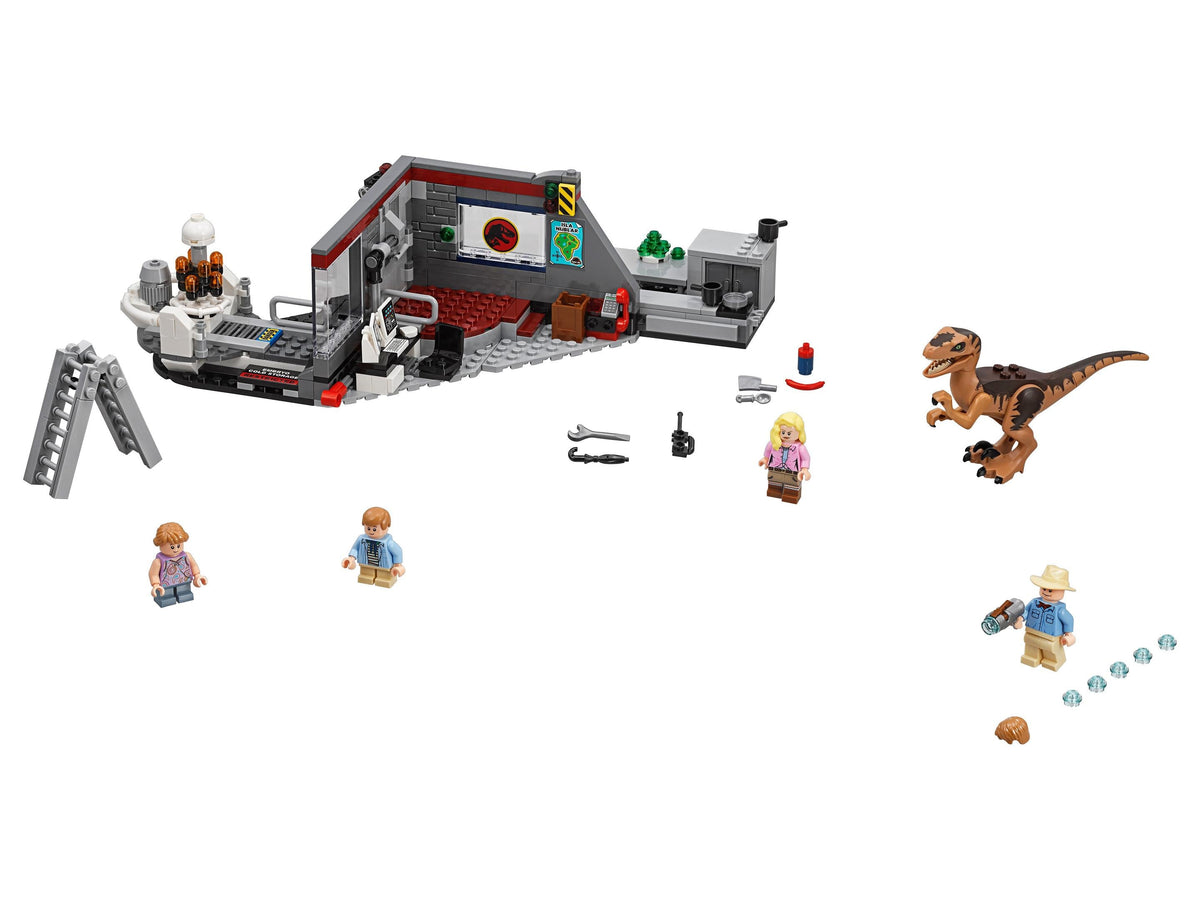 75932 Jurassic Park Velociraptor Chase (Retired) LEGO Jurassic World product image 2, provided for visual reference and