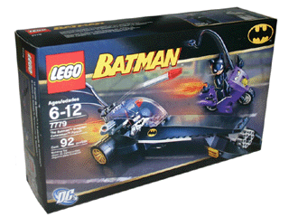 7779 The Batman Dragster: Catwoman Pursuit (Retired) LEGO Super Heroes product image 1, provided for visual reference and