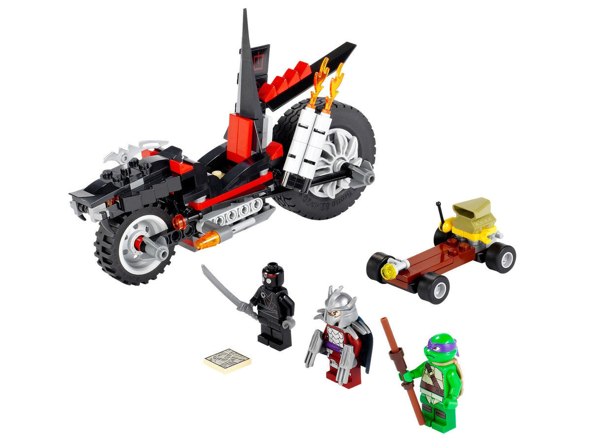 79101 Shredder's Dragon Bike (Retired) LEGO Teenage Mutant Ninja Turtles product image 2, provided for visual reference and