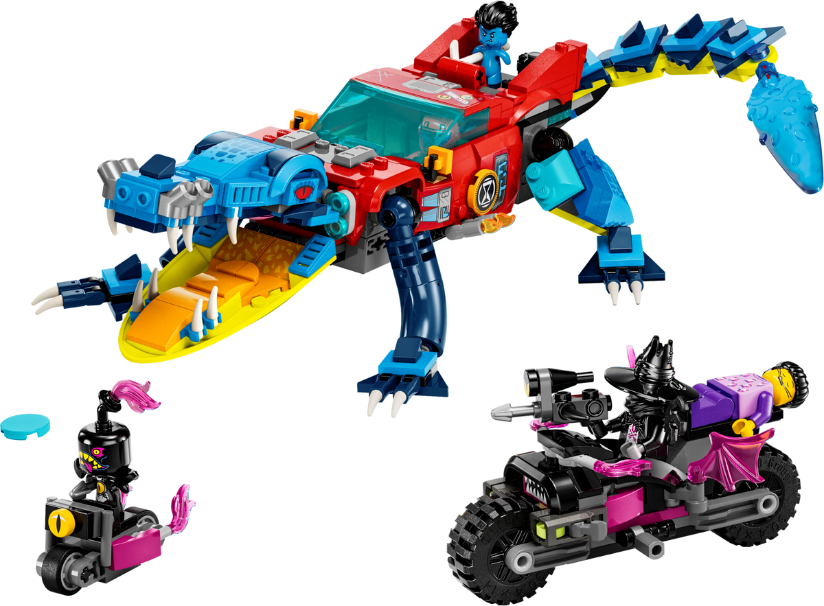71458 Crocodile Car (Retired) LEGO Dreamzzz product image 2, provided for visual reference and product detail review