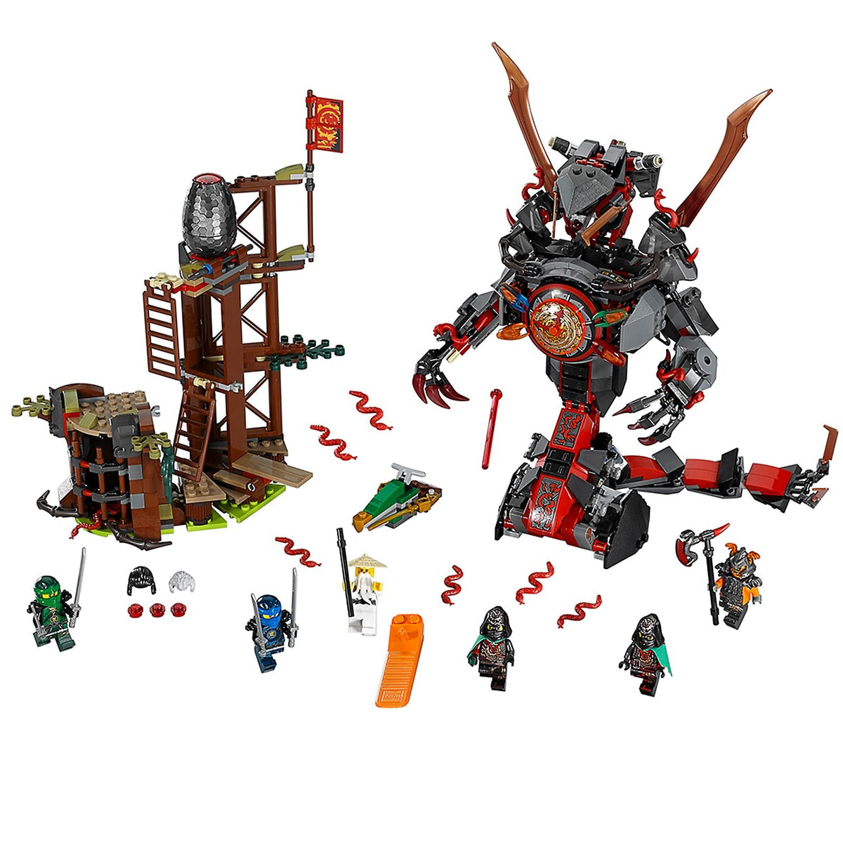 70626 Dawn of Iron Doom (Retired) LEGO Ninjago product image 2, provided for visual reference and product detail review