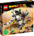 80043 Yellow Tusk Elephant (Retired) LEGO Monkie Kid product image 1, provided for visual reference and product detail review
