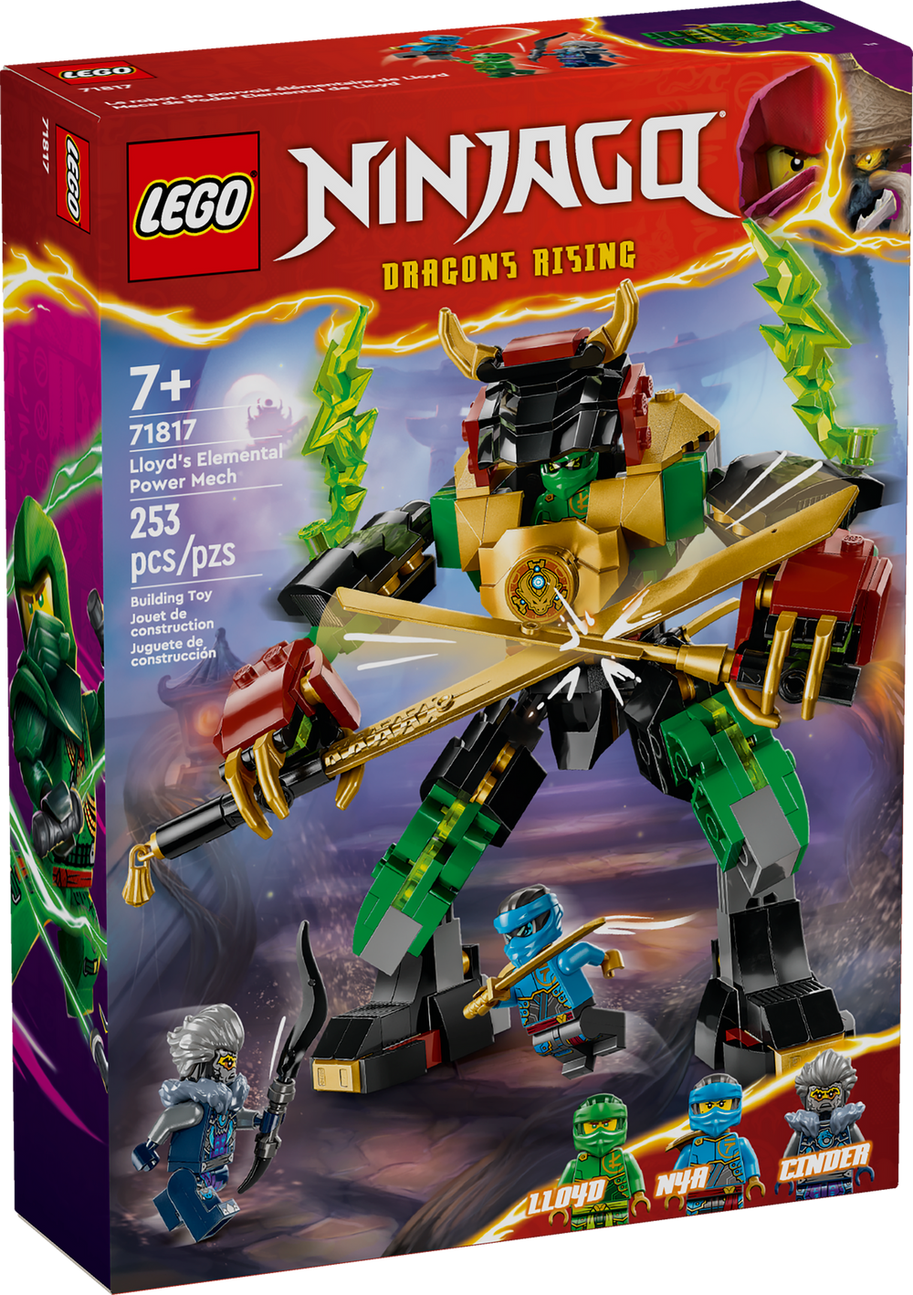 71817 Lloyd's Elemental Power Mech (Retired) LEGO Ninjago