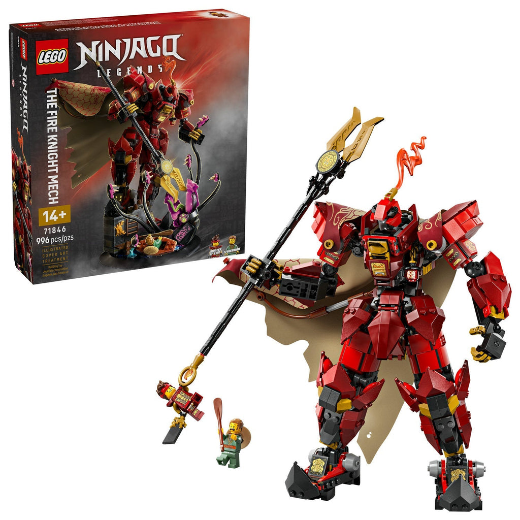71846 The Fire Knight Mech (Retired) LEGO Ninjago product image 2, provided for visual reference and product detail review