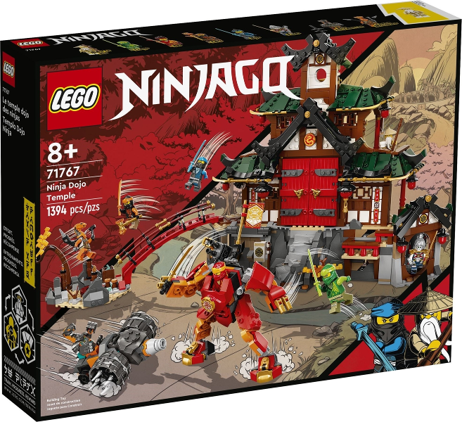 71767 Ninja Dojo Temple (Retired) LEGO Ninjago product image 1, provided for visual reference and product detail review