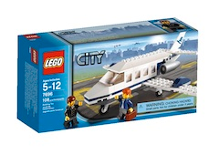 7696 Commuter Jet (Retired) LEGO City product image 1, provided for visual reference and product detail review