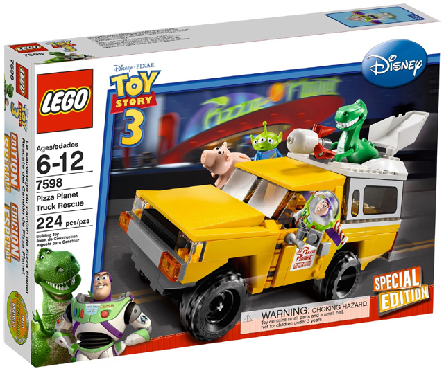 7598 Pizza Planet Truck Rescue (Retired) LEGO Toy Story product image 1, provided for visual reference and product detail