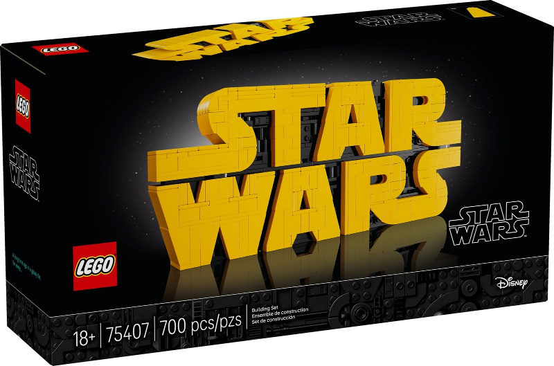 75407 Star Wars Logo (Retired) LEGO Star Wars product image 1, provided for visual reference and product detail review