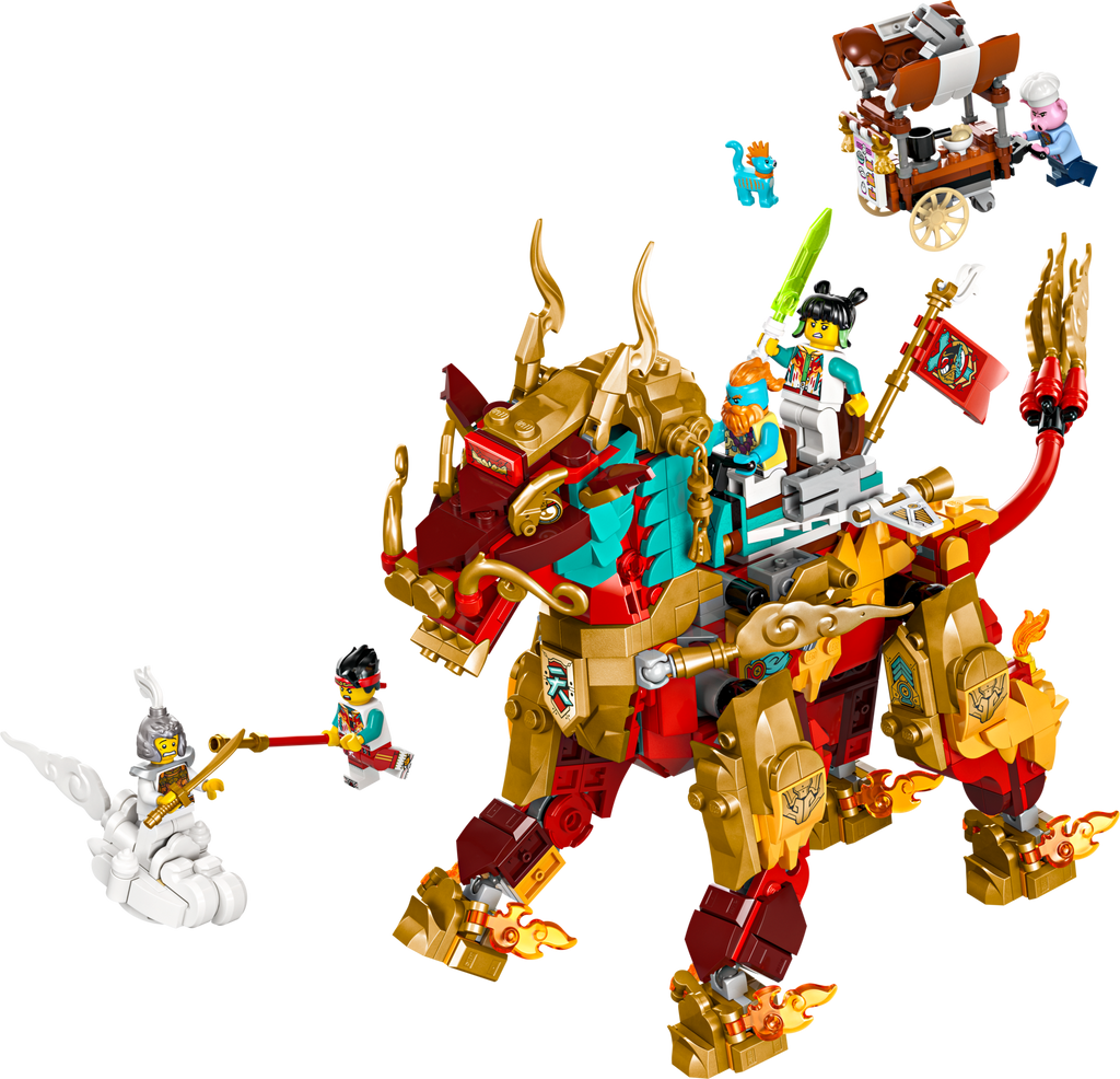 80066 Mythical Creature Qilin (Retired) LEGO Monkie Kid product image 2, provided for visual reference and product detail