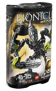 7136 Skrall (Retired) LEGO BIONICLE product image 1, provided for visual reference and product detail review