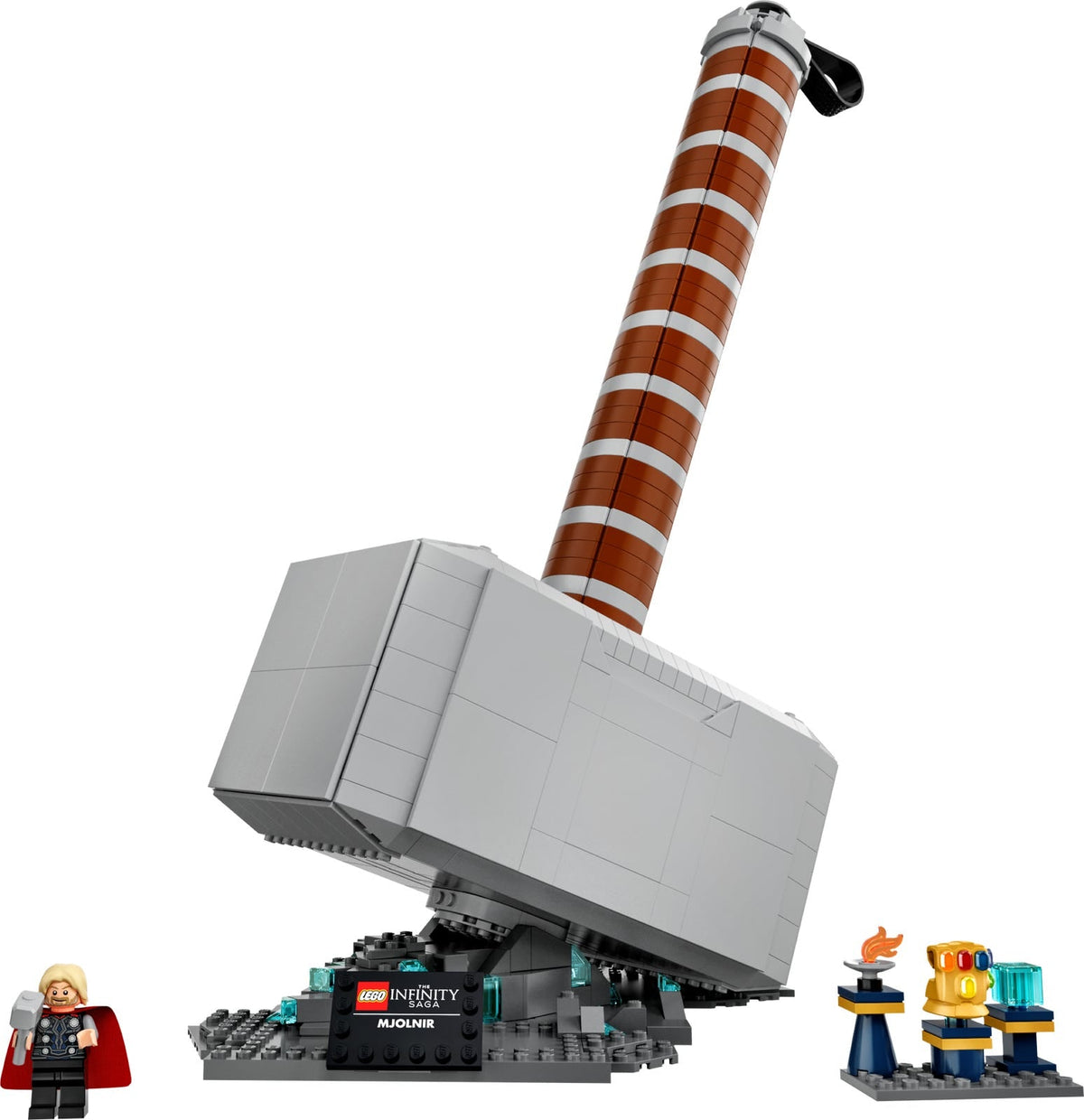 76209 Thor's Hammer (Retired) LEGO Super Heroes product image 2, provided for visual reference and product detail review