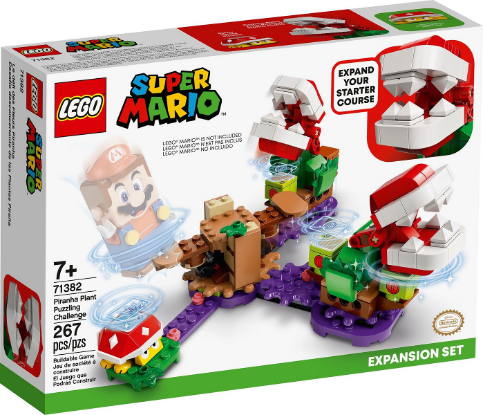 71382 Piranha Plant Puzzling Challenge - Expansion Set (Retired) LEGO Super Mario