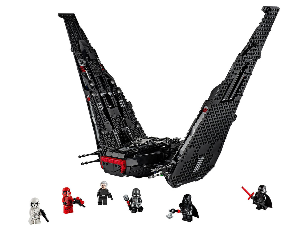 75256 Kylo Ren's Shuttle (Retired) LEGO Star Wars product image 2, provided for visual reference and product detail review