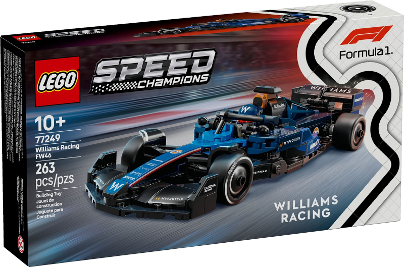 77249 Williams Racing FW46 (Retired) LEGO Speed Champions product image 1, provided for visual reference and product detail