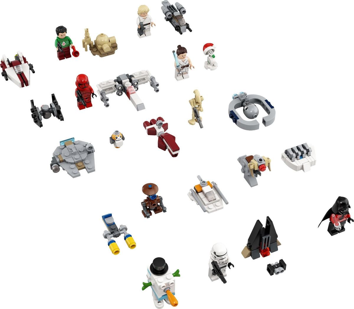 75279 Star Wars Advent Calendar (2020) (Retired) LEGO Star Wars product image 2, provided for visual reference and product