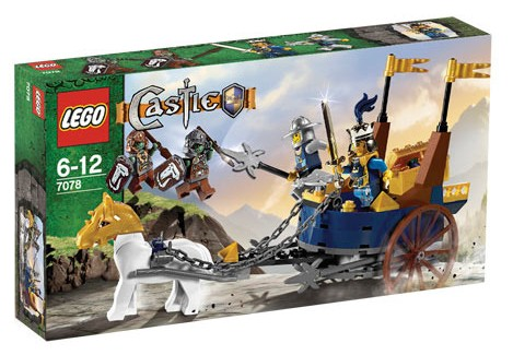 7078 King's Battle Chariot (Retired) LEGO Castle product image 1, provided for visual reference and product detail review