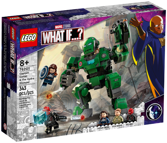 76201 Captain Carter & The Hydra Stomper (Retired) LEGO Super Heroes product image 1, provided for visual reference and