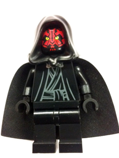 Darth Maul - Hood and Cape, Silver Neck Clasp (sw0394) product image 1, provided for visual reference and product detail