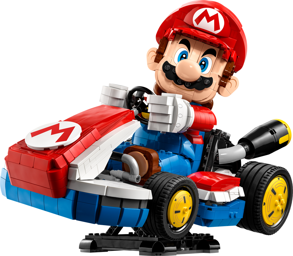 72037 Mario Kart - Mario & Standard Kart (Retired) LEGO Super Mario product image 3, provided for visual reference and