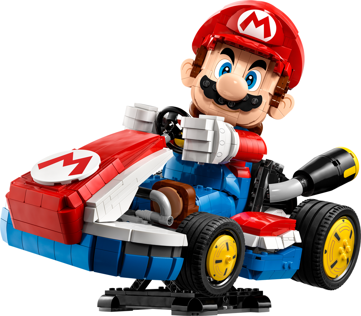 72037 Mario Kart - Mario & Standard Kart (Retired) LEGO Super Mario product image 3, provided for visual reference and