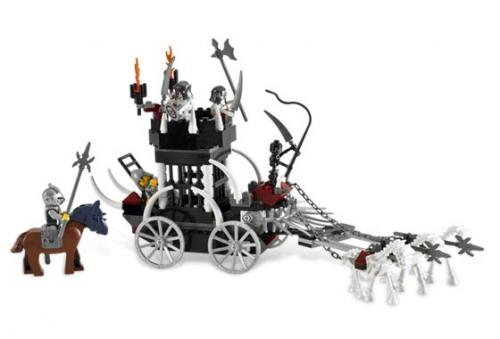 7092 Skeletons' Prison Carriage (Retired) LEGO Castle product image 2, provided for visual reference and product detail