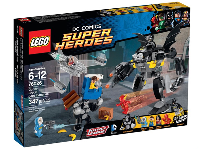 76026 Gorilla Grodd Goes Bananas (Retired) LEGO Super Heroes product image 1, provided for visual reference and product
