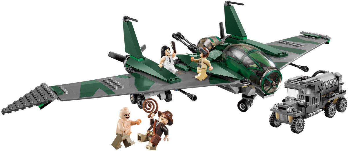 7683 Fight on the Flying Wing (Retired) LEGO Indiana Jones product image 2, provided for visual reference and product detail
