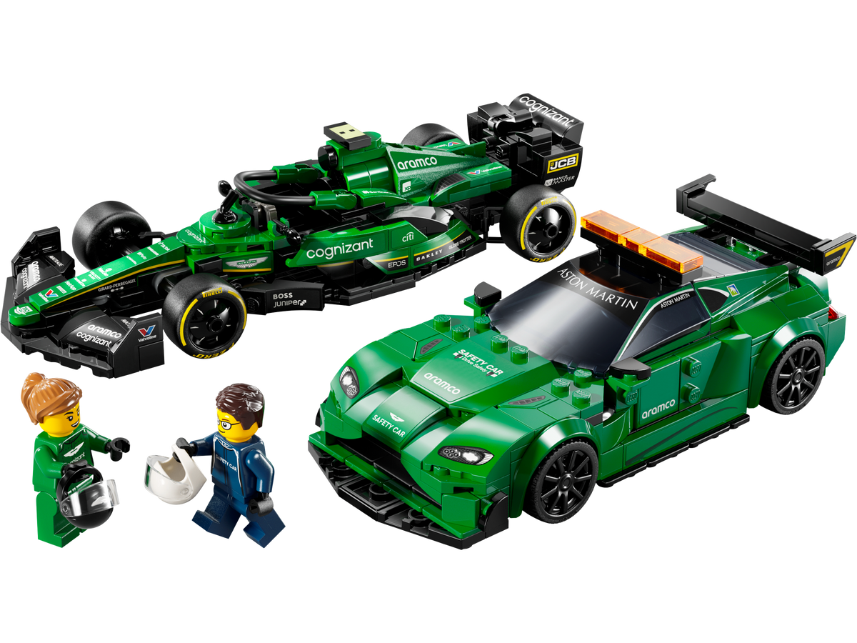 76925 Aston Martin Vantage Safety Car & AMR23 (Retired) LEGO Speed Champions product image 2, provided for visual reference