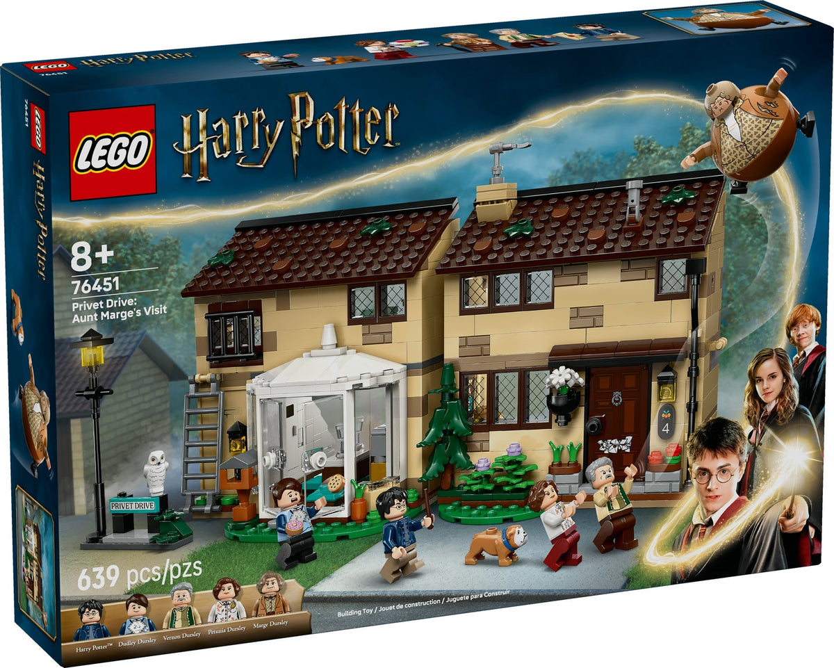 76451 Privet Drive: Aunt Marge's Visit (Retired) LEGO Harry Potter product image 1, provided for visual reference and