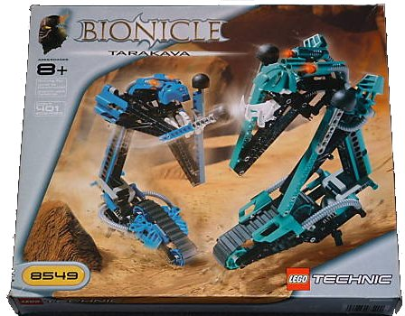 8549 Tarakava (Retired) LEGO BIONICLE product image 1, provided for visual reference and product detail review
