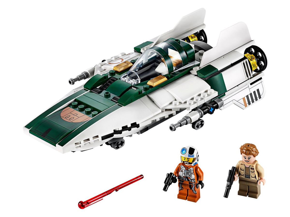 75248 Resistance A-Wing Starfighter (Retired) LEGO Star Wars product image 2, provided for visual reference and product