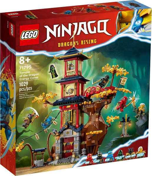 71795 Temple of the Dragon Energy Cores (Retired) LEGO Ninjago product image 1, provided for visual reference and product