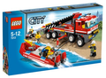7213 Off-Road Fire Truck & Fireboat (Retired) LEGO City product image 1, provided for visual reference and product detail