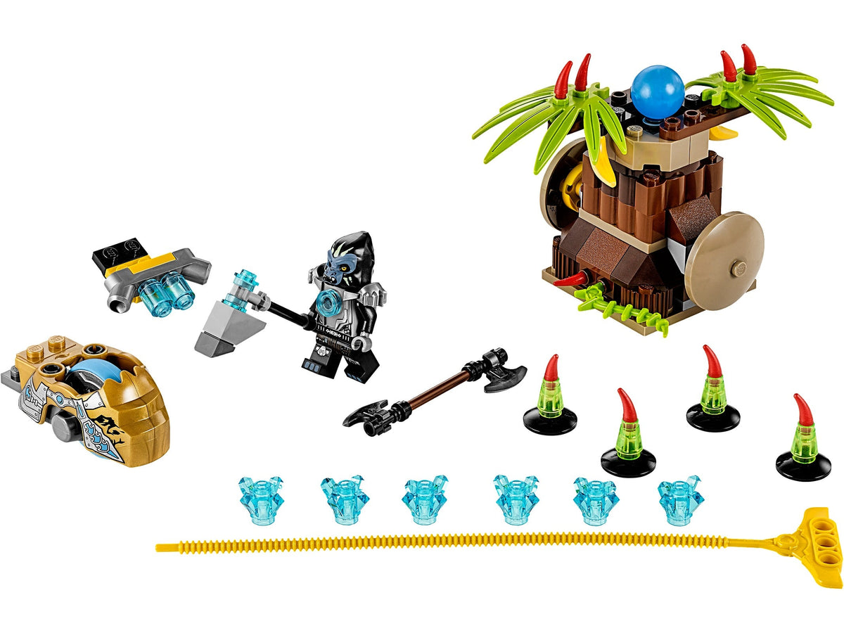 70136 Banana Bash (Retired) LEGO Legends of Chima product image 2, provided for visual reference and product detail review