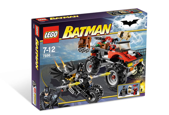 7886 The Batcycle: Harley Quinn's Hammer Truck (Retired) LEGO Super Heroes product image 1, provided for visual reference