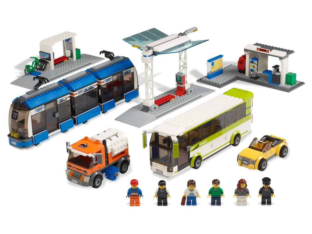 8404 Public Transport Station (Retired) LEGO City product image 2, provided for visual reference and product detail review