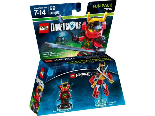71216 Nya Fun Pack (Retired) LEGO Dimensions product image 1, provided for visual reference and product detail review