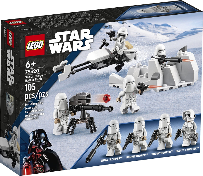 75320 Snowtrooper Battle Pack (Retired) LEGO Star Wars product image 1, provided for visual reference and product detail