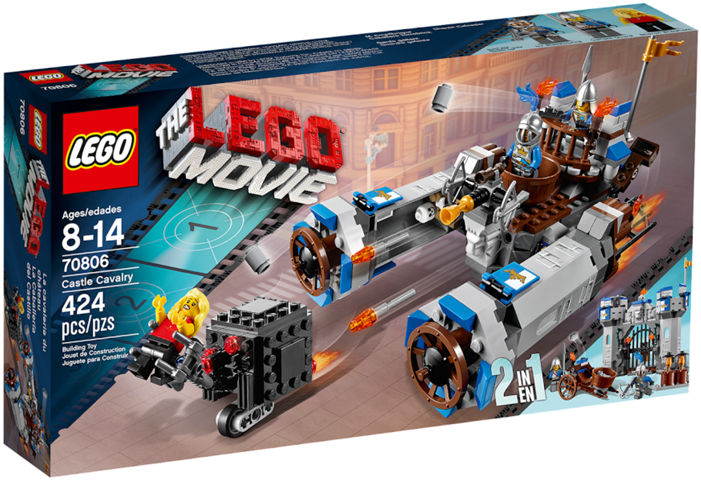 70806 Castle Cavalry (Retired) LEGO The LEGO Movie product image 1, provided for visual reference and product detail review