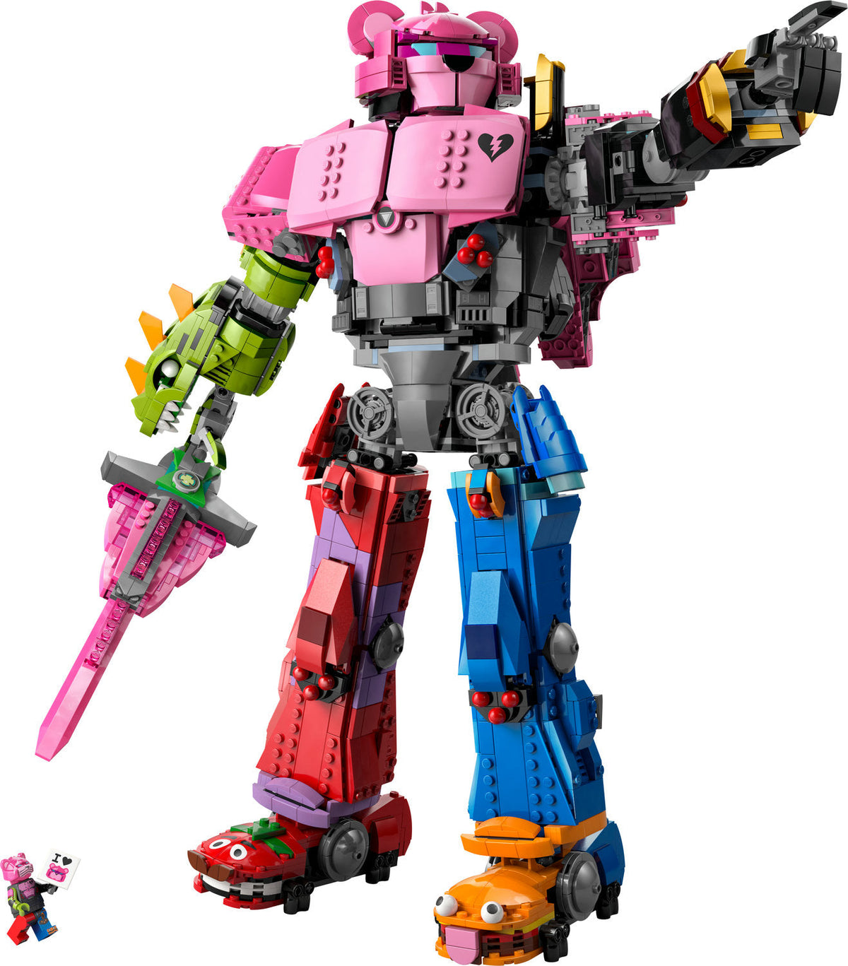 77078 Mecha Team Leader (Retired) LEGO Fortnite product image 3, provided for visual reference and product detail review