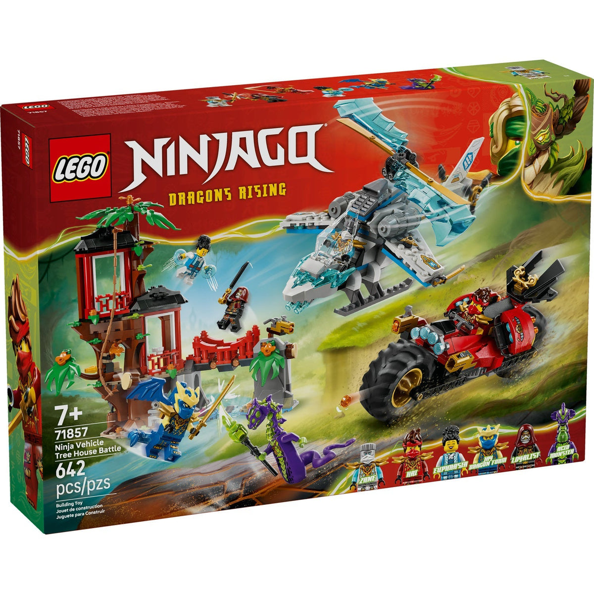 71857 Ninja Vehicle Tree House Battle (Retired) LEGO Ninjago product image 1, provided for visual reference and product