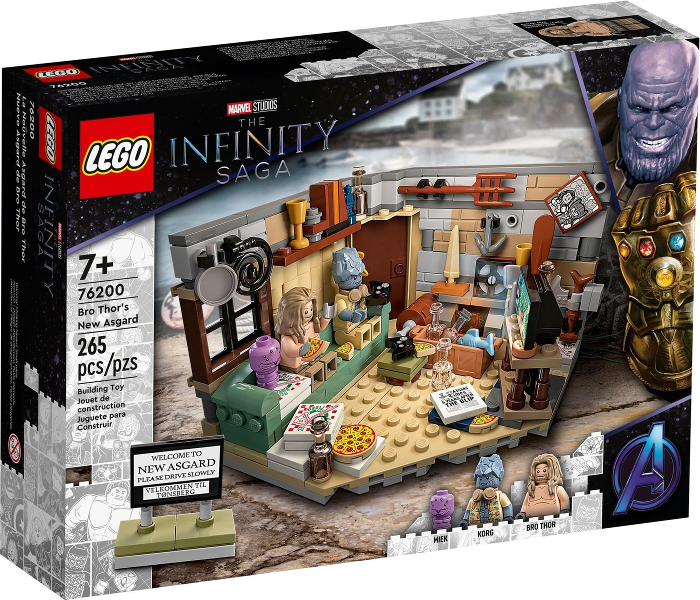 76200 Bro Thor's New Asgard (Retired) LEGO Super Heroes product image 1, provided for visual reference and product detail