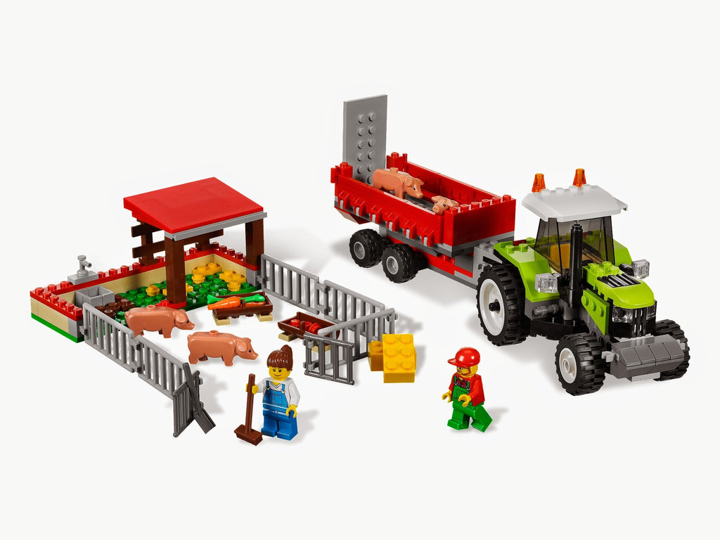 7684 Pig Farm & Tractor (Retired) LEGO City product image 2, provided for visual reference and product detail review